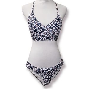 Jessica Simpson Boho Bikini 2-Piece Swimsuit Size Small